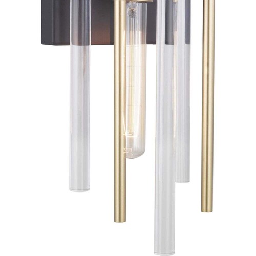 Progress Lighting P710063 Black Orrizo 2-Light 23"H Wall Sconce - Picture 2 of 7