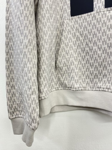 Messi x Siksilk Monogram Print Oversized Hoodie Sweatshirt Men’s Large AOP Logo - Picture 2 of 8