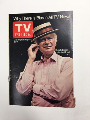 Buddy Ebsen - TV Guide Magazine 1975 - Cover & Back Cover Only