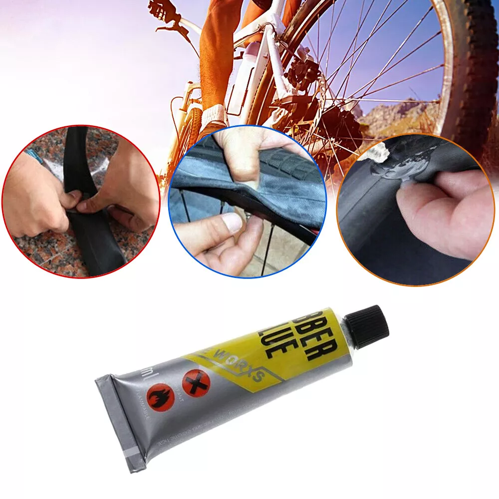 Bicycle Tire Repair Glue, 1PCS, Yellow