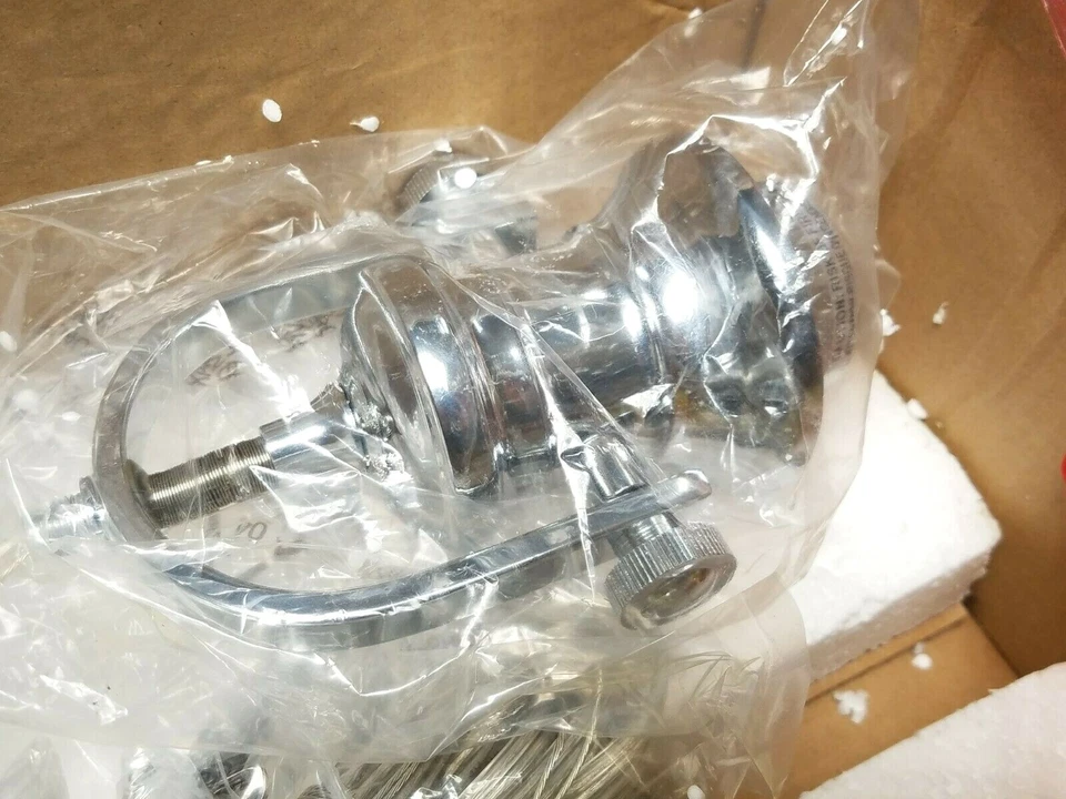 Colgante Golden Lighting 3118-M1L CH-SD Cromo 1 Luz 6-7/8"W con Vidrio Semillado Foto 3 de 4