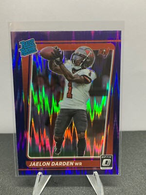 2021 Donruss Optic Jaelon Darden Purple Shock Prizm Rated Rookie #234 Buccaneers