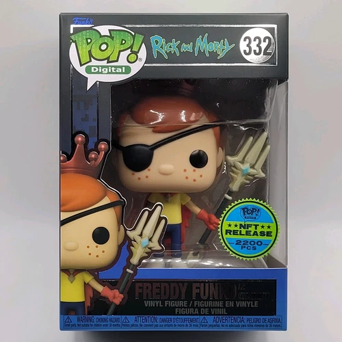 Funko Pop! Vinyl: Freddy Funko as Evil Morty #332 Royalty 2200pc W/ Protector