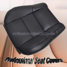 For 2011-2016 Jeep Grand Cherokee Front Driver Side Top Seat Cover Leather Black
