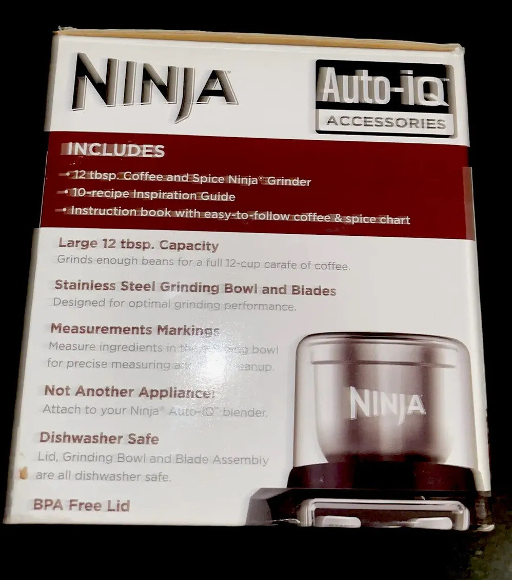 ninja coffee & spice grinder attachment xskbga