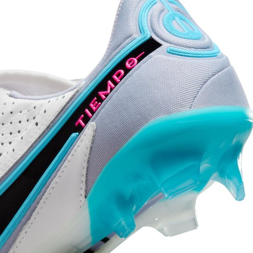 Nike Tiempo Legend 9 Elite FG White Blue Size US 11 Football Soccer Boots NEW✅ - Picture 4 of 14