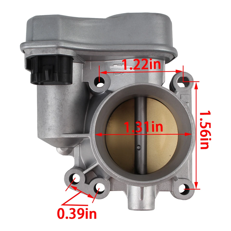 Cuerpo de acelerador OEM para Chevy Chevrolet Malibu Saab 9-3 Cobalt Saturn Vue 12568796 Foto 4 de 4