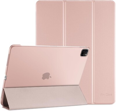 iPad Pro 12.9 4th Gen Case 2020 Flip Folio Cover Full Body Protection Shockproof