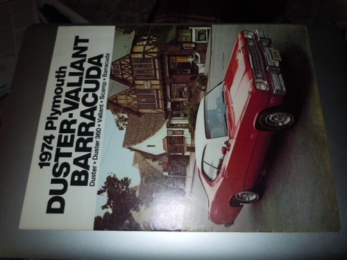 Plymouth Duster/360/Valiant/Barracuda Original 1974 Sales Brochure. 8-1-73 - Bild 7 von 7