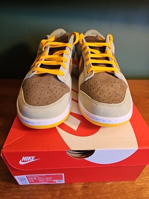 Nike Men Dunk Low SE Dusty Olive Pro Gold DH5360-300 