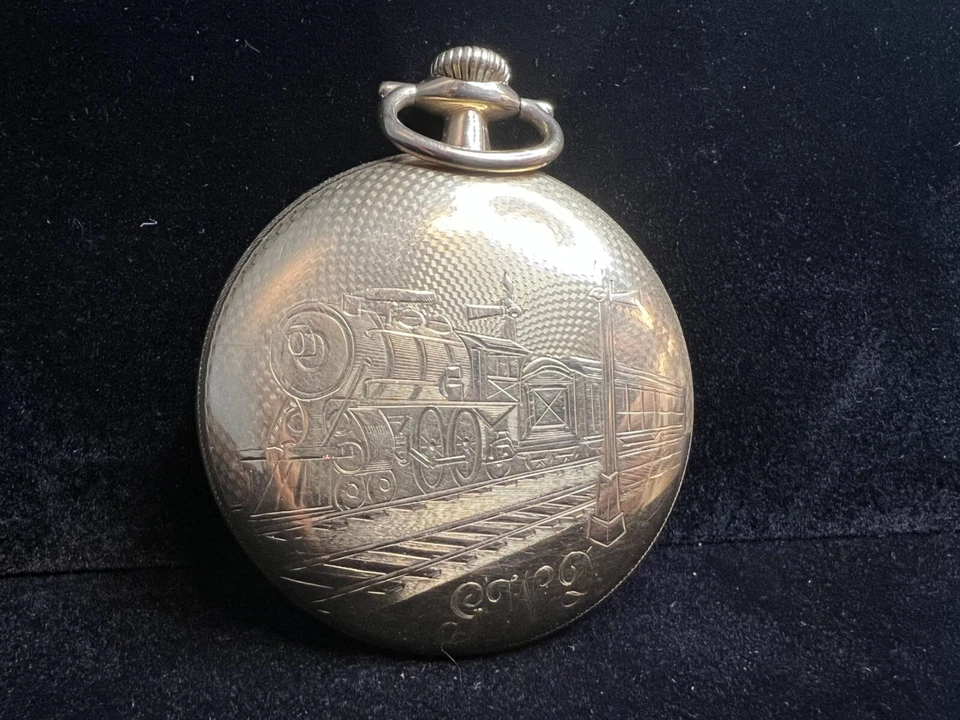 Reloj Bolsillo Hamilton Grado 940 18s 21j Mod 1 Ferrocarril Gr 1911 GF Corredor Fuerte Foto 3 de 4