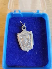 Montgomery County Science Fair Pin in Blue Plastic Case