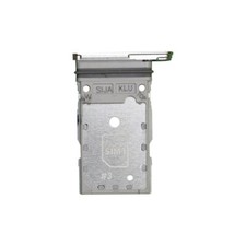 SIM Card Tray Dual for Samsung Galaxy S22 S22 Silver Replacement Repair Part