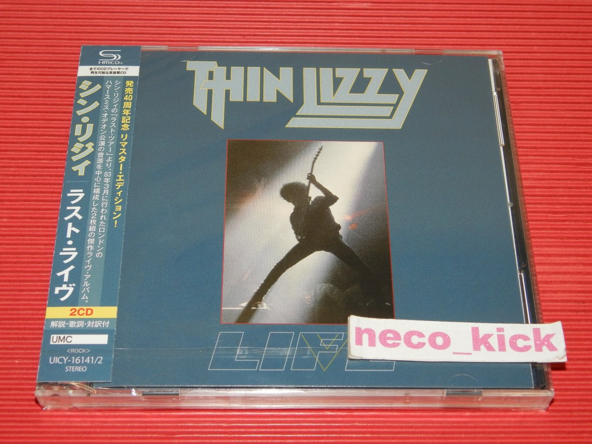 Thin Lizzy Life Live ラストライブ　シン•リジィ　2枚組 Amazon.co.jp: シン・リジィ – ラスト・ライヴ (通常盤)(SHM-CD