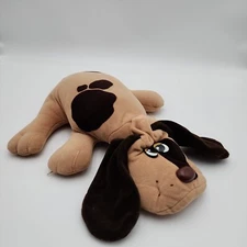 Tonka Pound Puppy 18" Vintage 1985 Brown with Dark Brown Spots Plush Dog