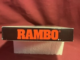 Rambo Nintendo NES 1988 Circle Seal Complete In Box CIB Excellent Condition