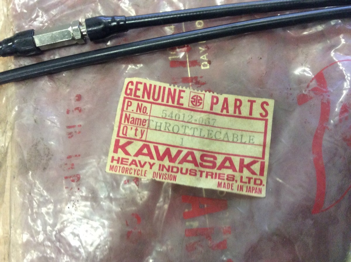 Throttle and Injection Cables 1972 Kawasaki F7 175 54012-067
