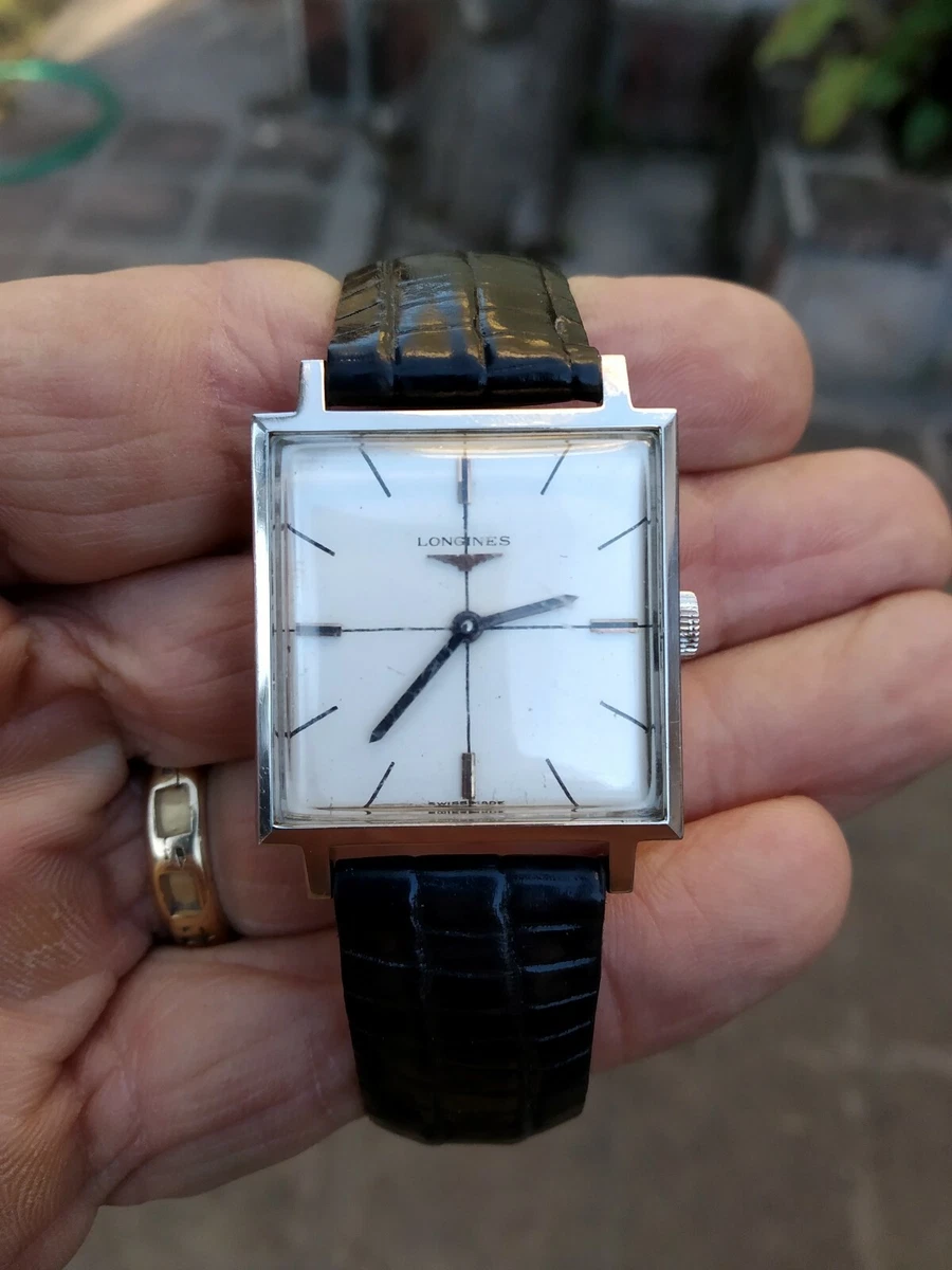 Longines watch best sale square