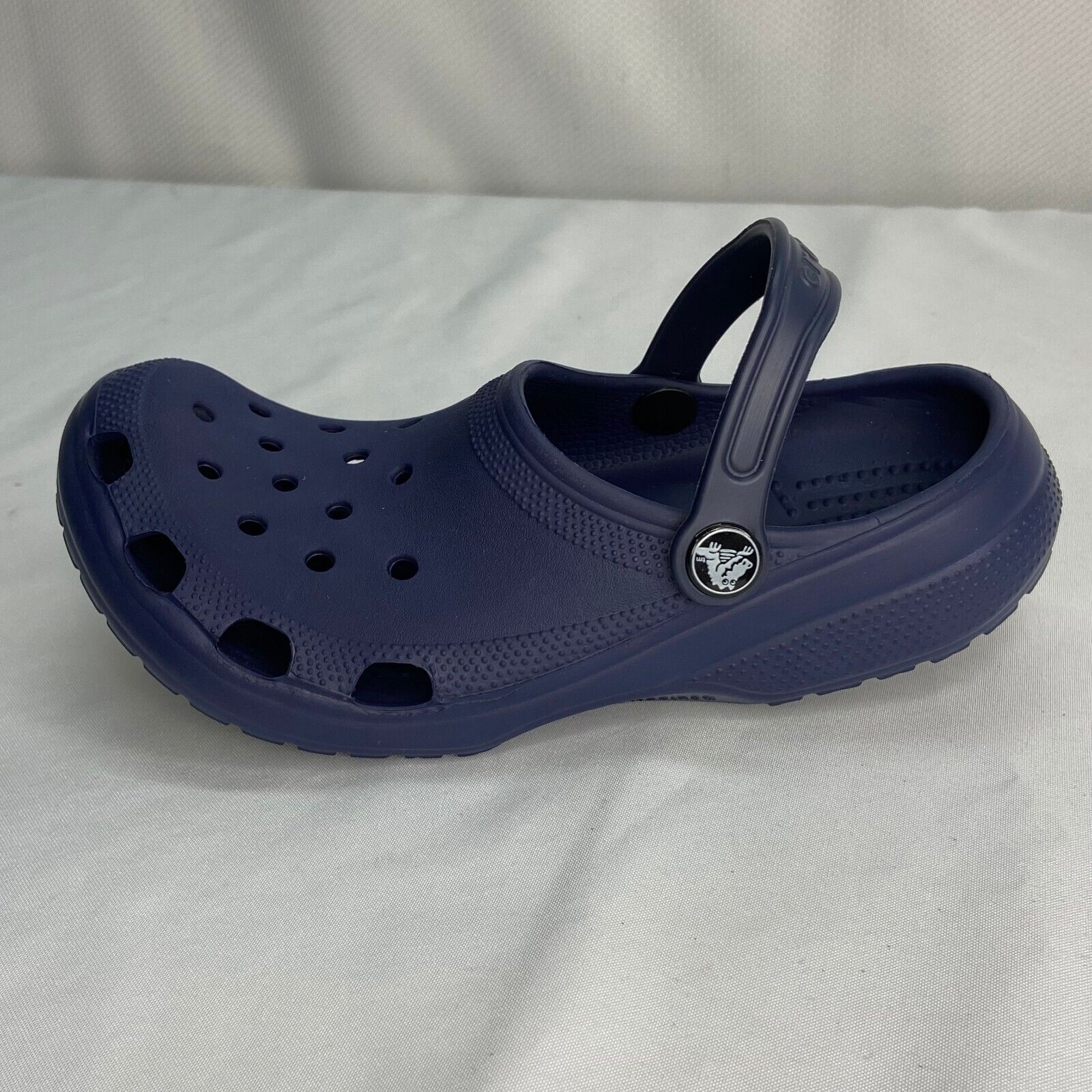 Crocs Unisex Navy Beach Clog Sandal Shoe US Men's… - image 5