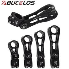 BUCKLOS Bike Stem Adjustable 80 Degree 110-145mm 25.4/31.8mm-Handlebar MTB/Road