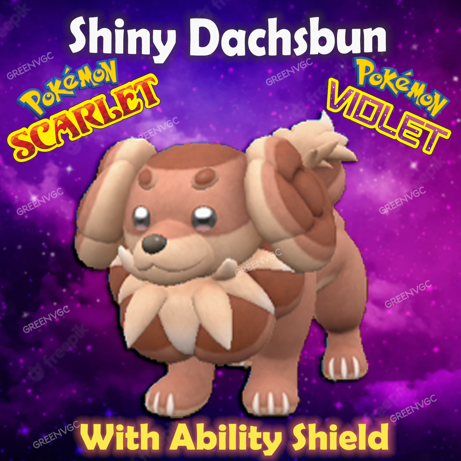 Dachsbun -  Pokédex