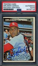Orlando Cepeda Cards, Rookie Card and Autographed Memorabilia Guide 33