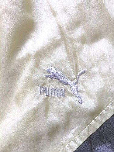 Puma Shellsuit Jacket - Vintage 80s OG - Lemon Yellow & Grey Colourway - Fullzip - Picture 6 of 9