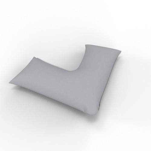 Orthopaedic V Shaped *PILLOW* Head Neck & Back Support with Free Polycotton Case - Picture 29 of 108