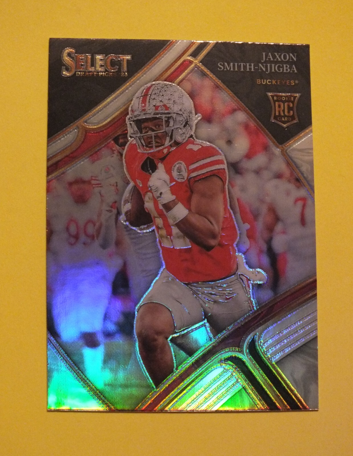 2023 Panini- Select Draft Picks- Jaxon Smith-Njigba (RC) Silver Field Level #107
