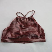 Prana Bra Womens XS Sports Workout Activewear Support Lightweight Stripes