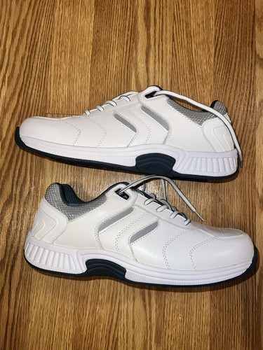 ORTHOFEET Pacific Palisades Taglia 10,5 D Wide - Donna Atletica - Bianco, Nuovo - Foto 3 di 8