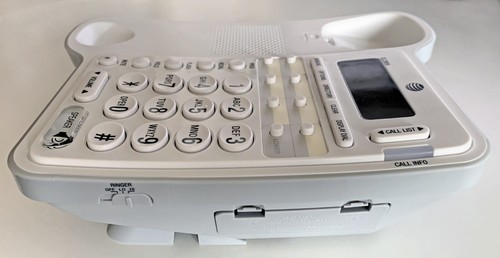 AT&T Corded Speakerphone w/Memory, Caller ID/Call Waiting, White CL2909 - Used - Zdjęcie 7 z 10