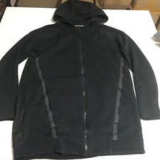 Nike Tech Fleece Jacket Womens Small Cocoon Hoodie Long Fit Black Windrunner