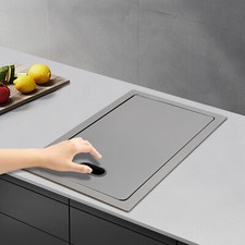 Single Bowl Kitchen Bar Sink Hidden Drop-in Kitchen Sink with Folding Faucet New