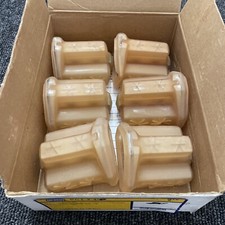 (6) Ilsco PCT-2-2/0 Plastisol Insulated Type Multi-Tap Connector 2-Port 2/0-14