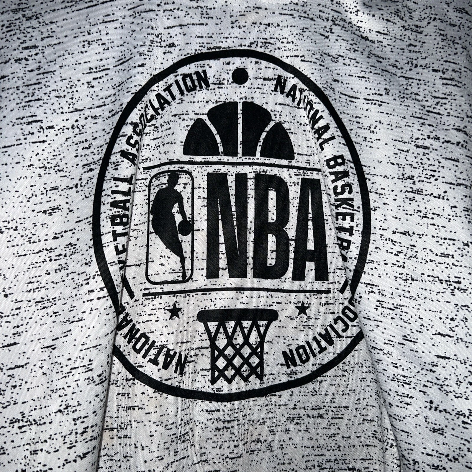 VETEMENTS Felpa con cappuccio abbigliamento con licenza NBA basket abbigliamento uomo piccola