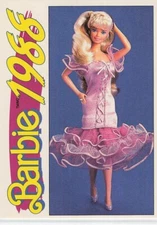 1991 Action/Panini Another First For Barbie 1988 #152 Perfume Pretty Barbie 3