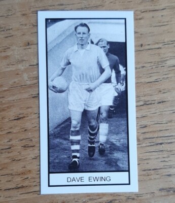 MANCHESTER CITY - DAVE EWING Memory Lane UK Trade Card 