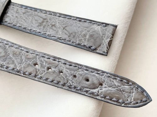 OMEGA watch belt strap light gray women b1102732659HA Used - Picture 4 of 7