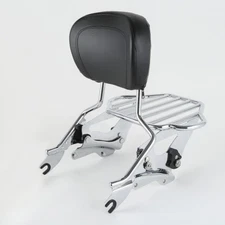 Sissy Bar Luggage Rack Backrest Docking Hardware Fit For Harley Touring 2014-23