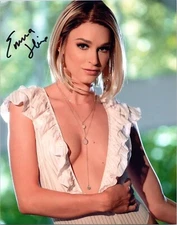 Emma Hix Super Sexy Hot In A Bikini Signed 8x10 Photo Adult Model COA Proof 59