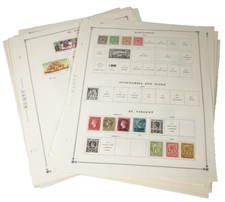 ST. VINCENT & GRENADINES 1920–1981 COLLECTION OF 475+ STAMPS CATALOG VALUE $590