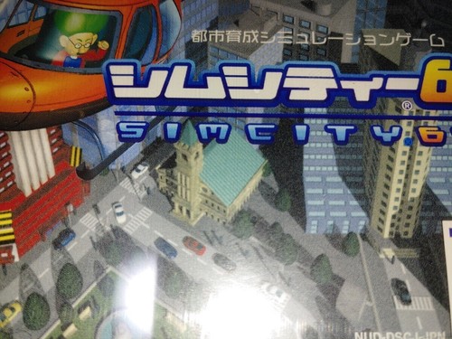 SimCity 64 Nintendo 64DD City development hobby ration game software New - Picture 5 of 10