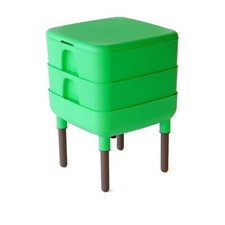 FCMP Outdoor - The Essential Living Composter, 2-Tray Worm Vermicomposter Bin...