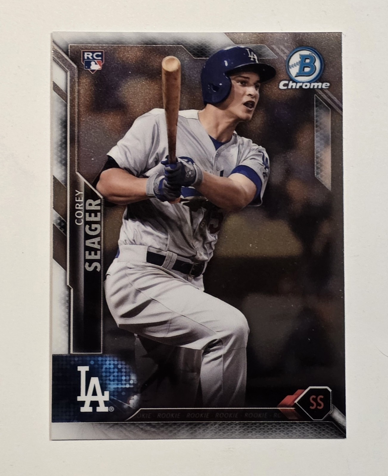 2016 Bowman - Bowman Base Chrome Rookies Corey Seager #150 Chrome (RC)