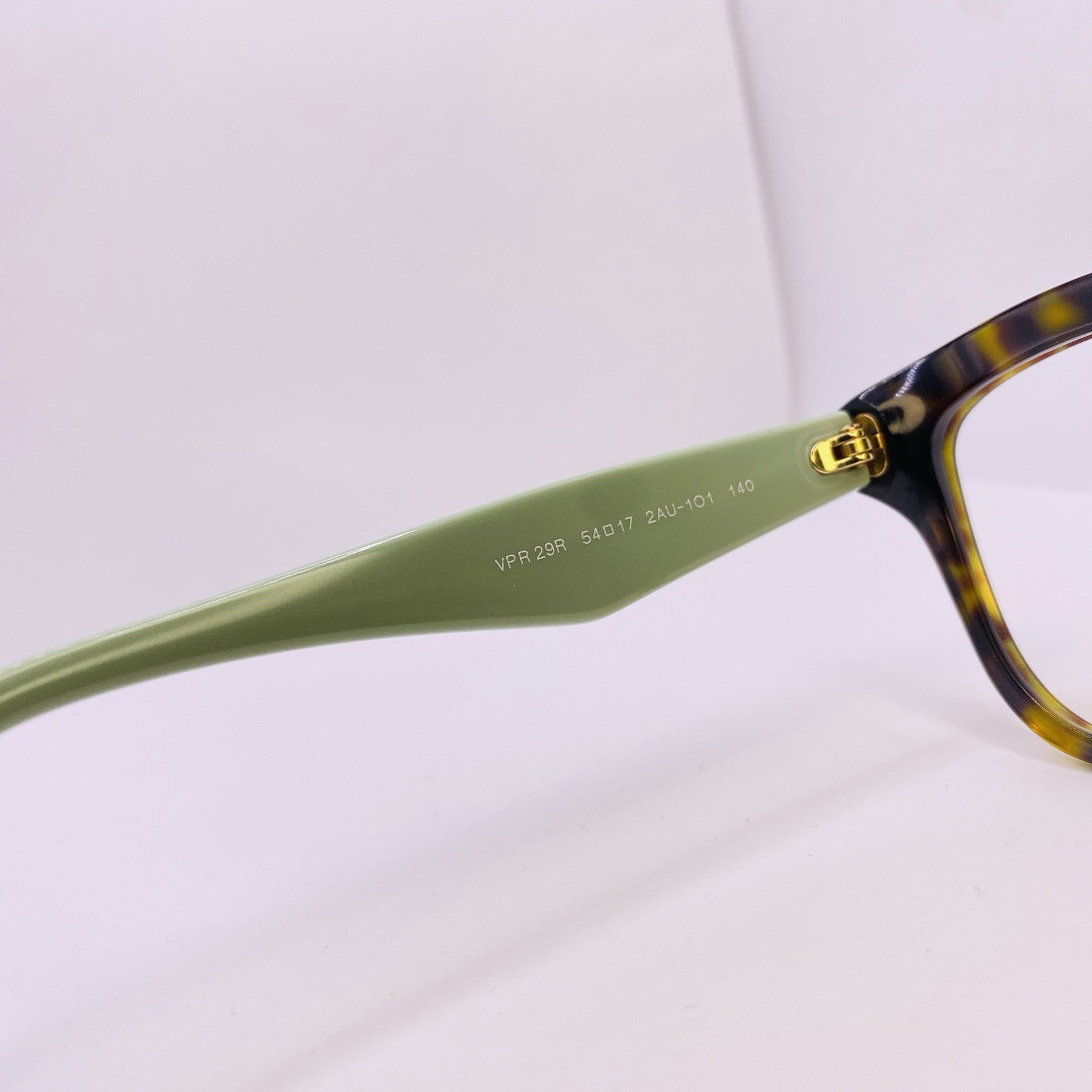 Prada Milano Sunglasses Eyeglasses VPR 29R 2AU-1O1 54 [] 17 140 Tortoise Mint thumbnail 5