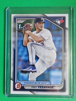 2024 BOWMAN TREY YESAVAGE 1ST ROOKIE #BD-92 TORONTO BLUE JAYS MLB Baseball RC