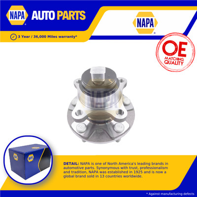 Wheel Bearing Kit fits LEXUS IS200d Mk2 2.2D Front Right 10 to 12 2AD-FTV NAPA
