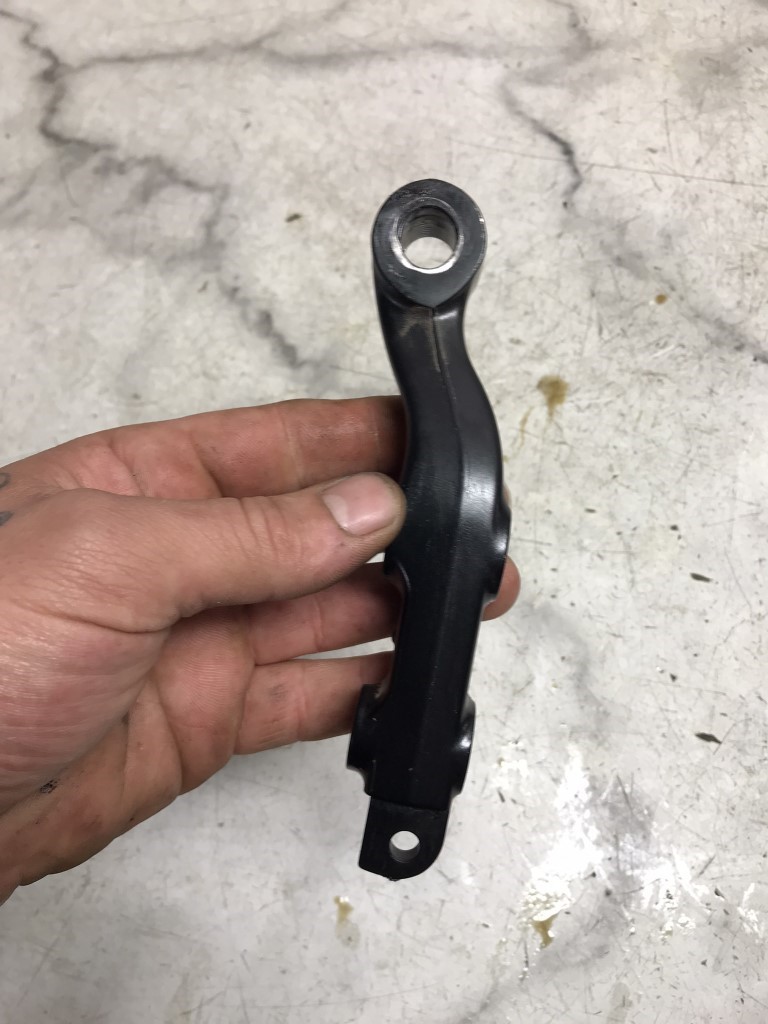 19 Triumph Scrambler 1200 XE Mount Bracket