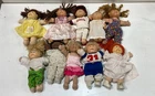 Cabbage Patch Kids Doll Lot Vintage 10 Pieces Large Collection Mixed Outfits